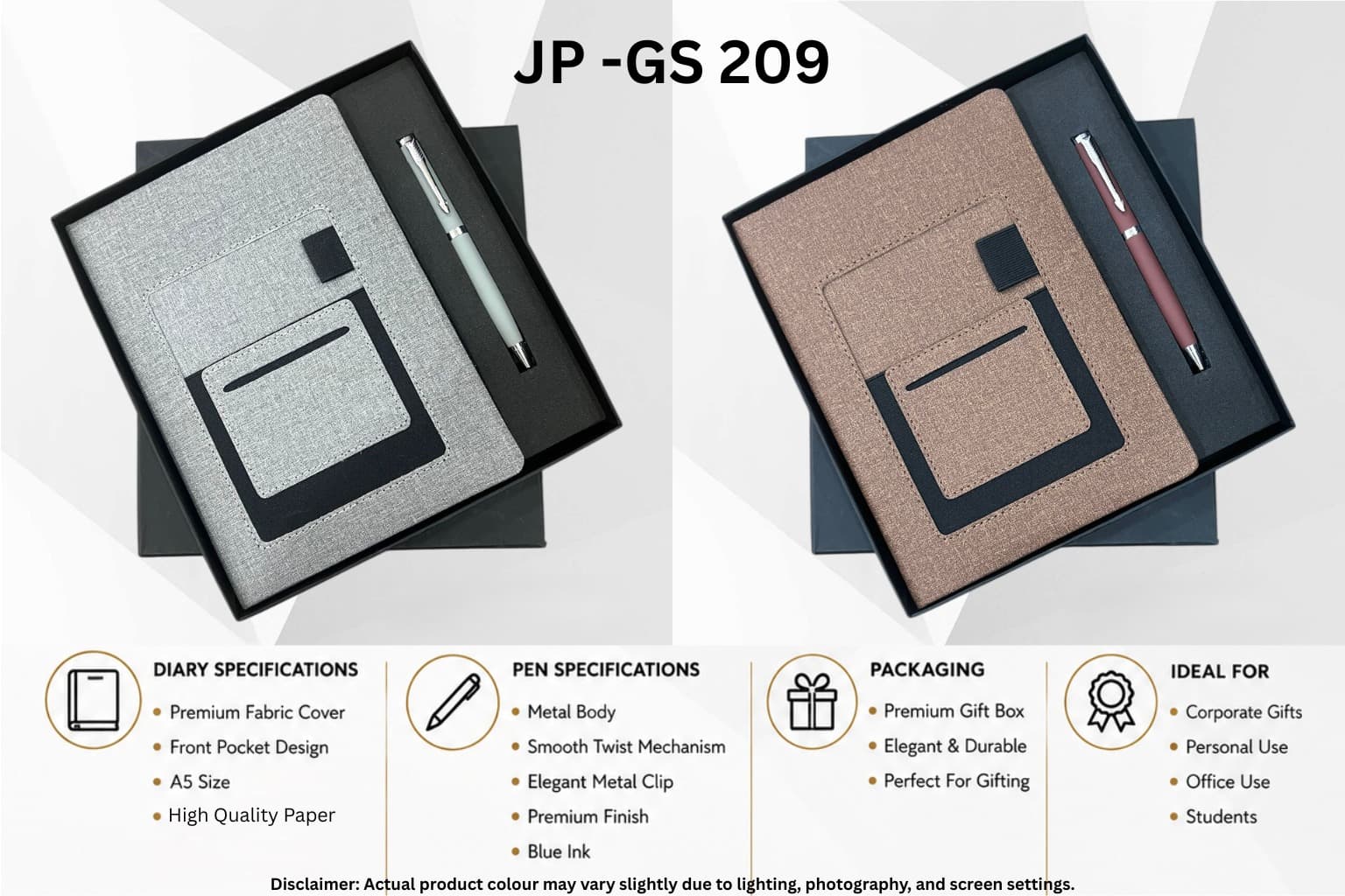 2-in-1 Diary Gift Set GS 209