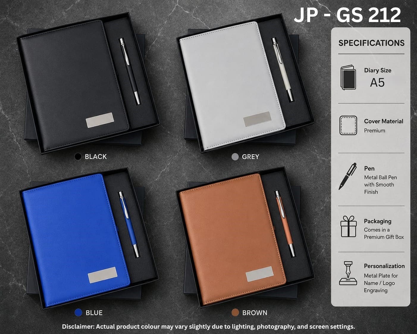 2-in-1 Diary Gift Set GS 212