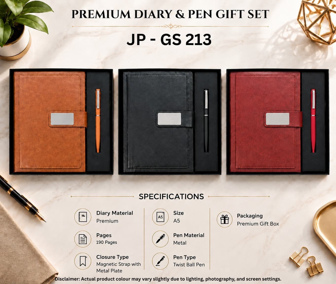 2-in-1 Diary Gift Set GS 213