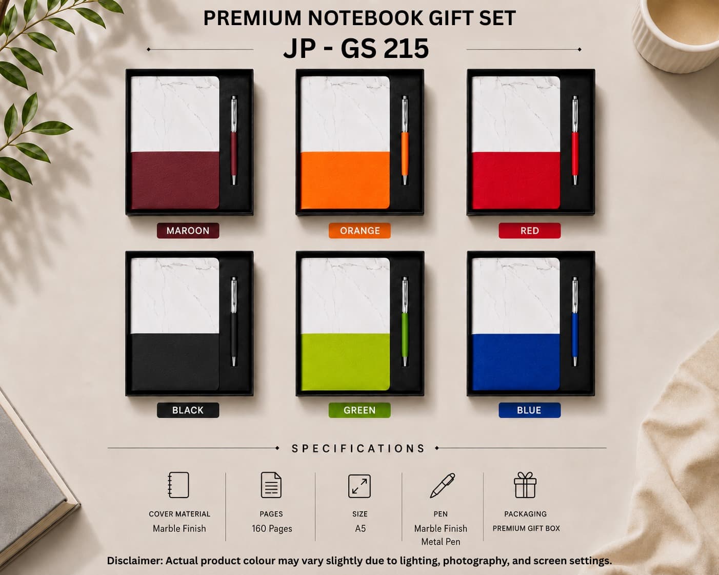 2-in-1 Diary Gift Set GS 215