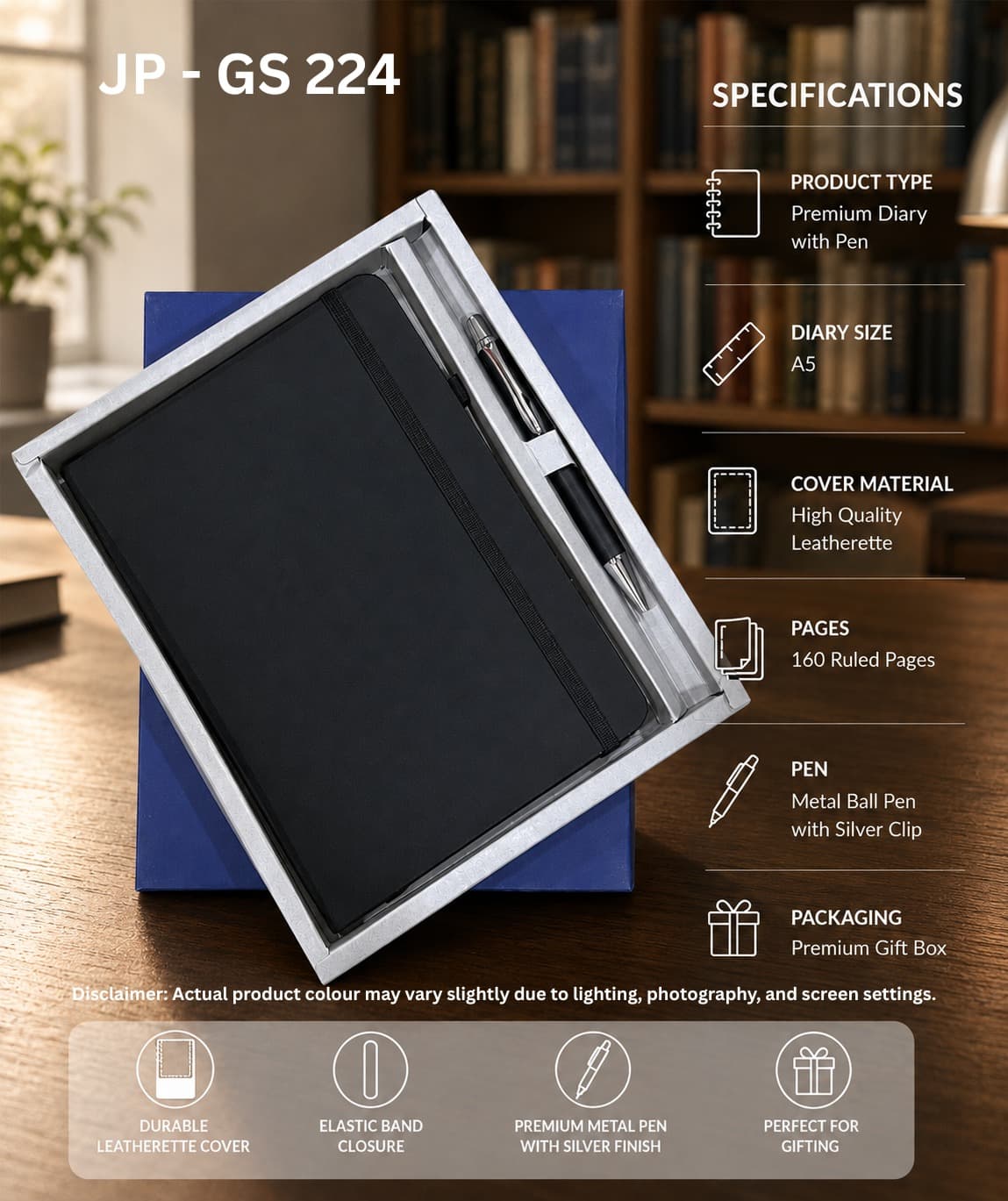 2-in-1 Diary Gift Set GS 224