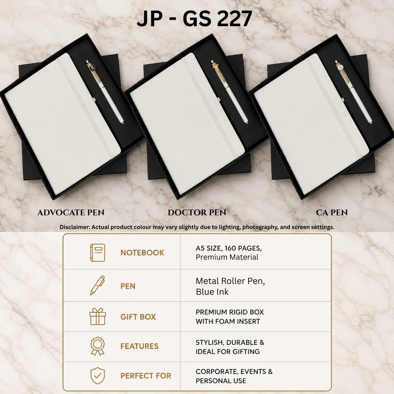 2-in-1 Diary Gift Set GS 227