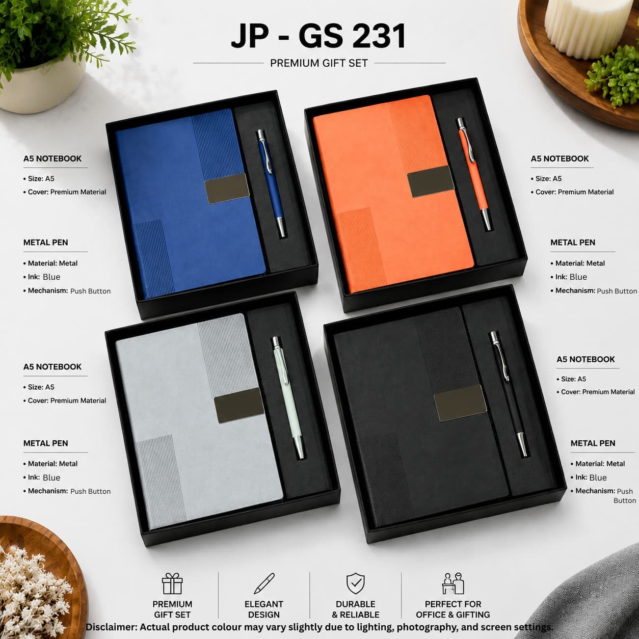 2-in-1 Diary Gift Set GS 231