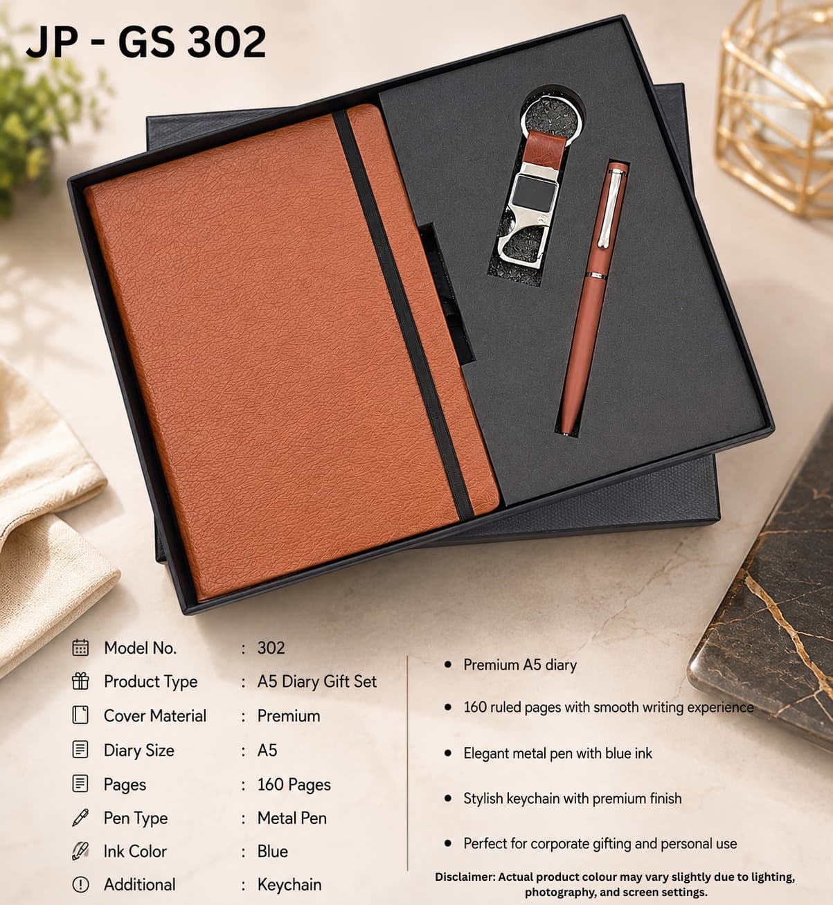 3-in-1 Diary Gift Set GS 302