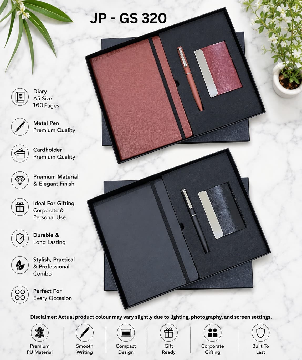 3-in-1 Diary Gift Set GS 320