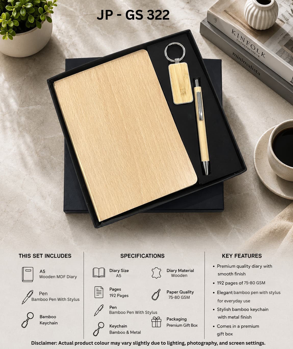 3-in-1 Diary Gift Set GS 322