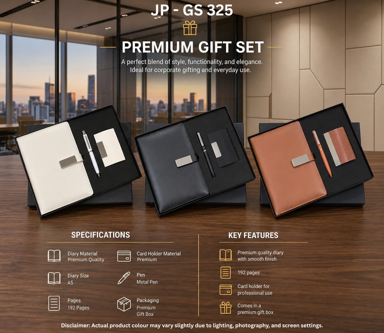3-in-1 Diary Gift Set GS 325