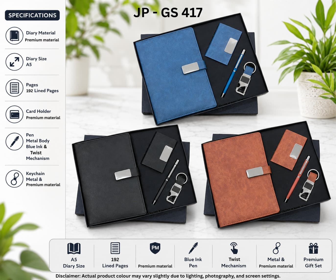 4-in-1 Diary Gift Set GS 417