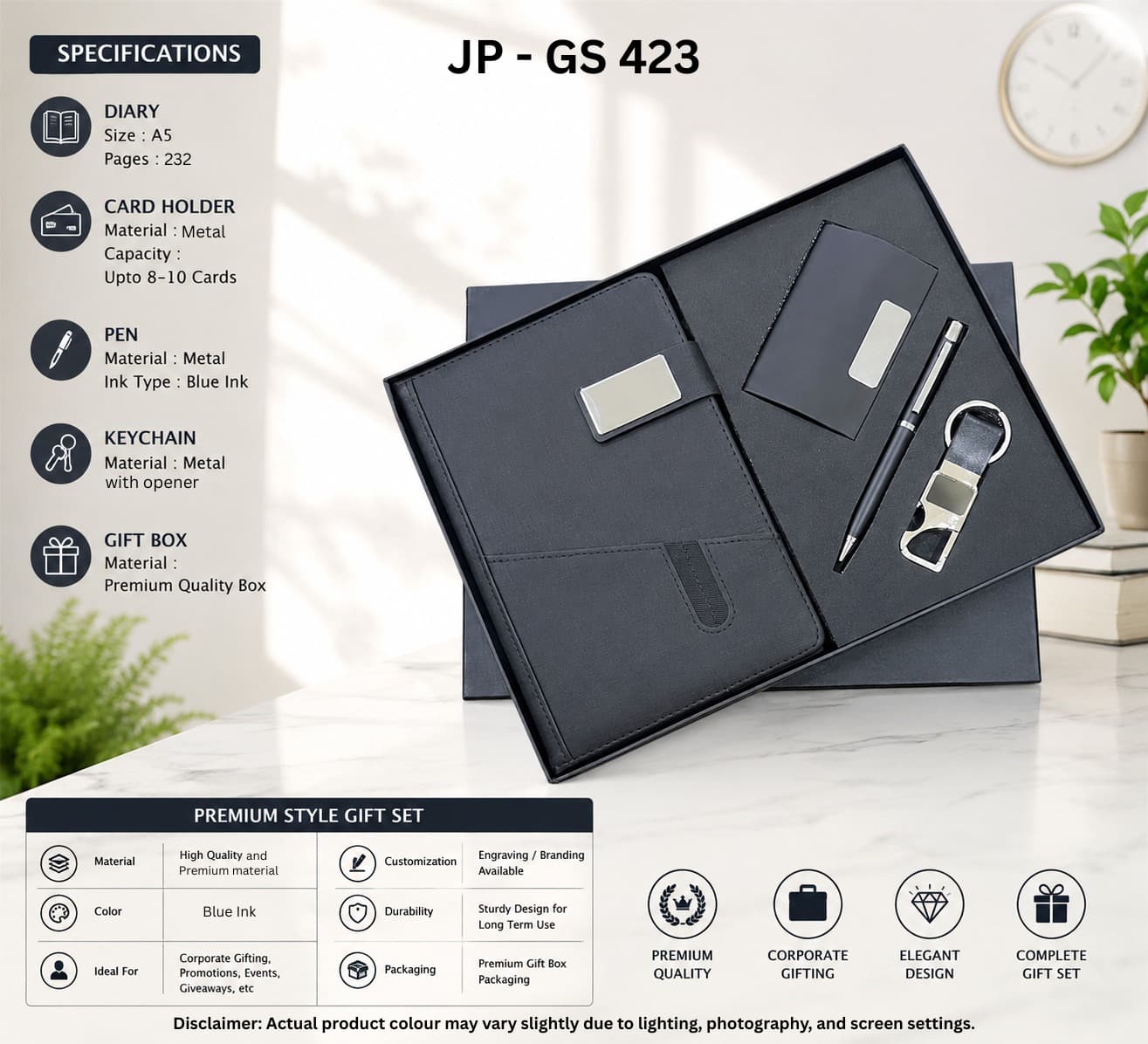 4-in-1 Diary Gift Set GS 423