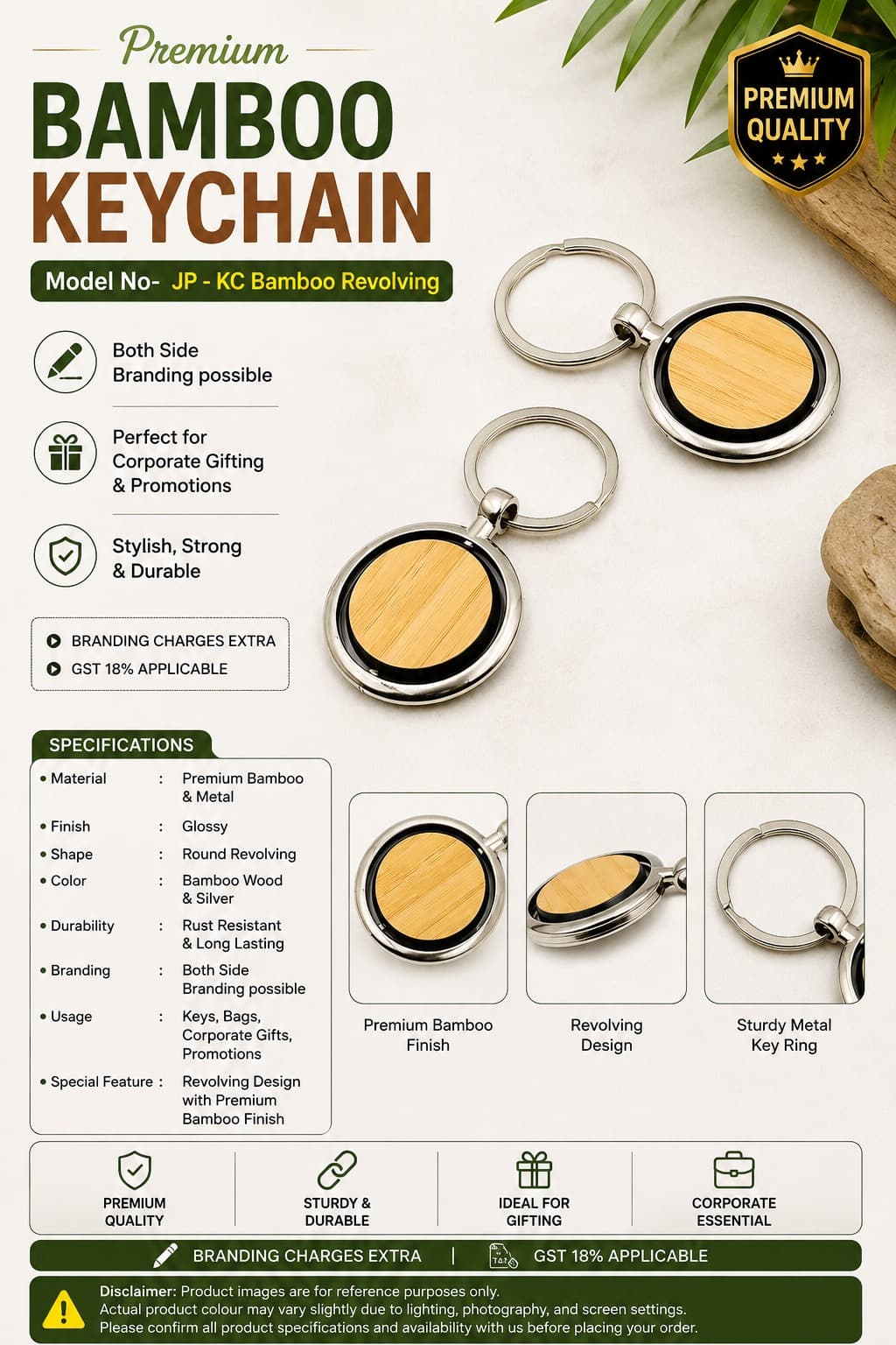 KC Bamboo Revolving