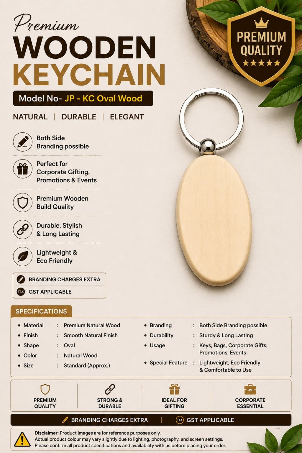 KC Oval Wood