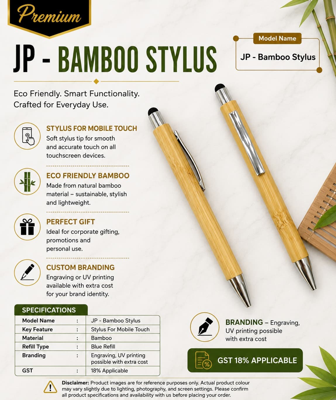 Pen Bamboo Stylus