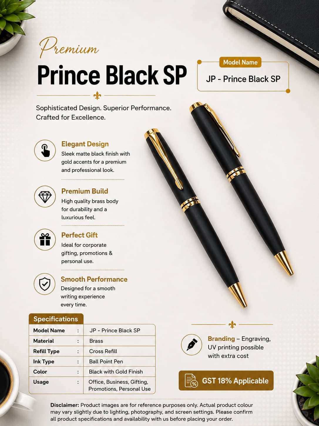 Pen Prince Black SP