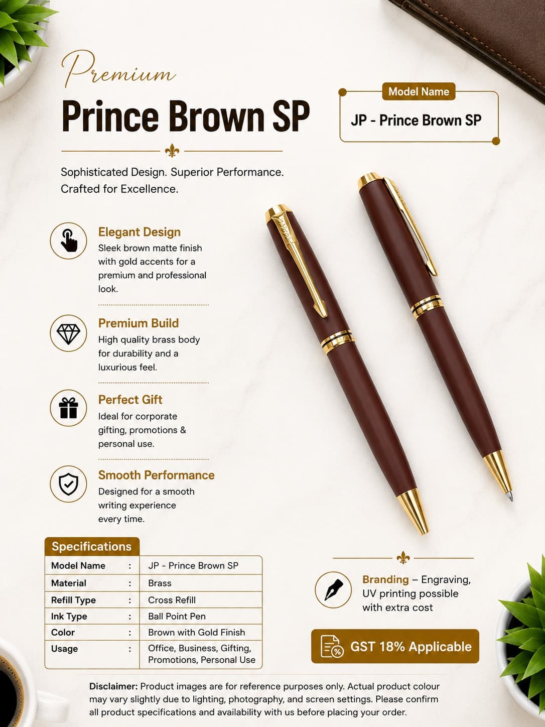 Pen Prince Brown SP