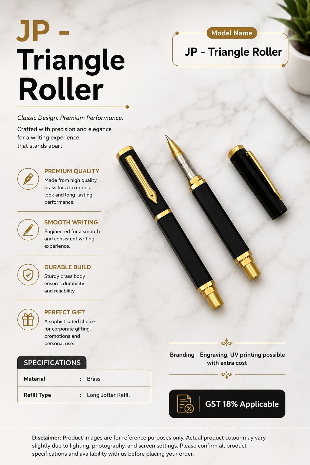 Pen Triangle Roller