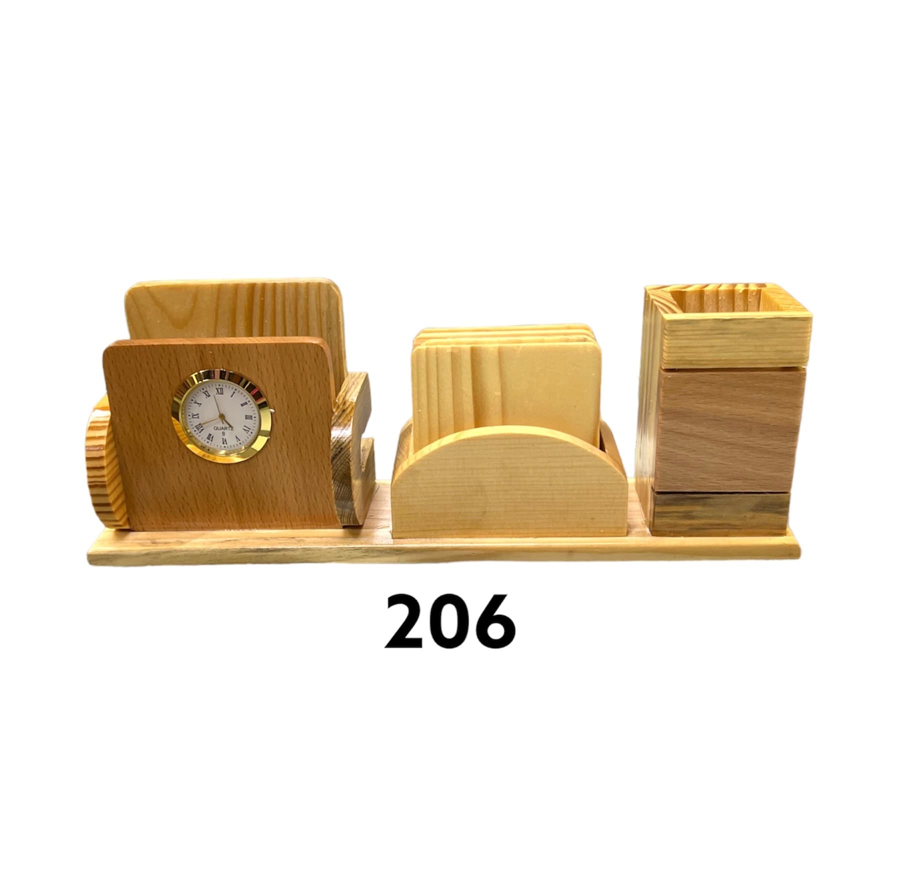 Wooden Pen Stand 206
