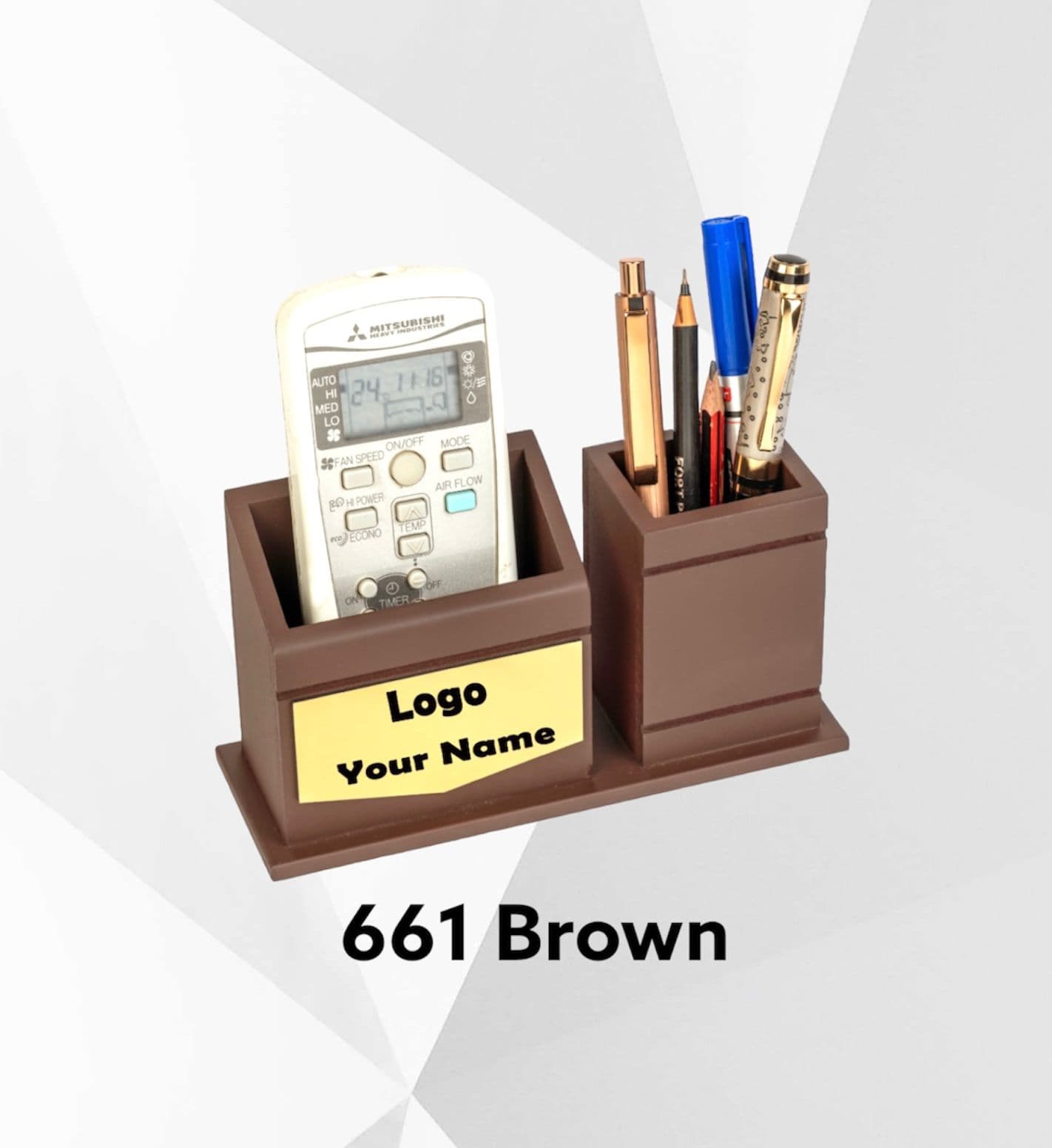 Wooden Pen Stand 661