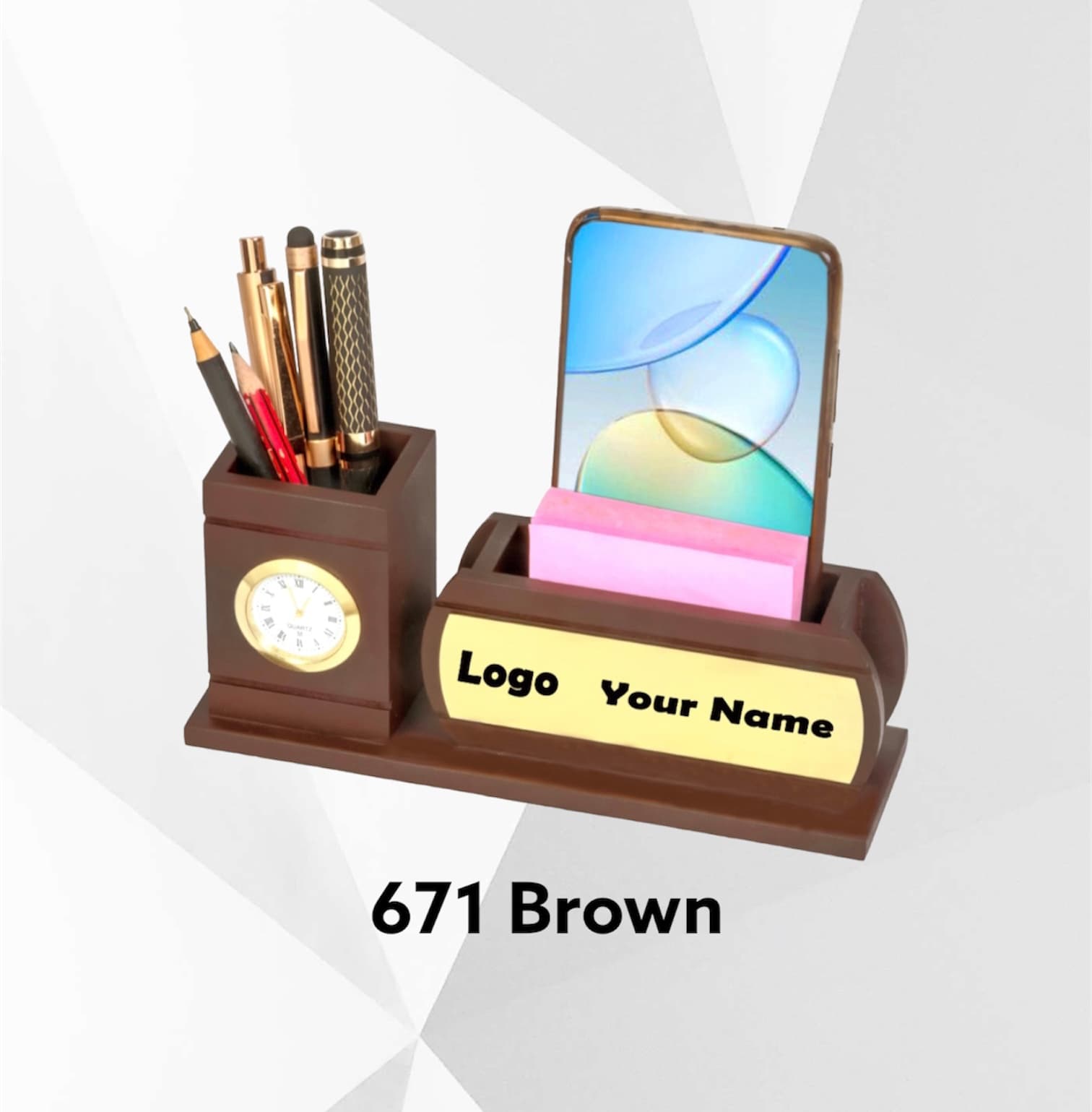 Wooden Pen Stand 671