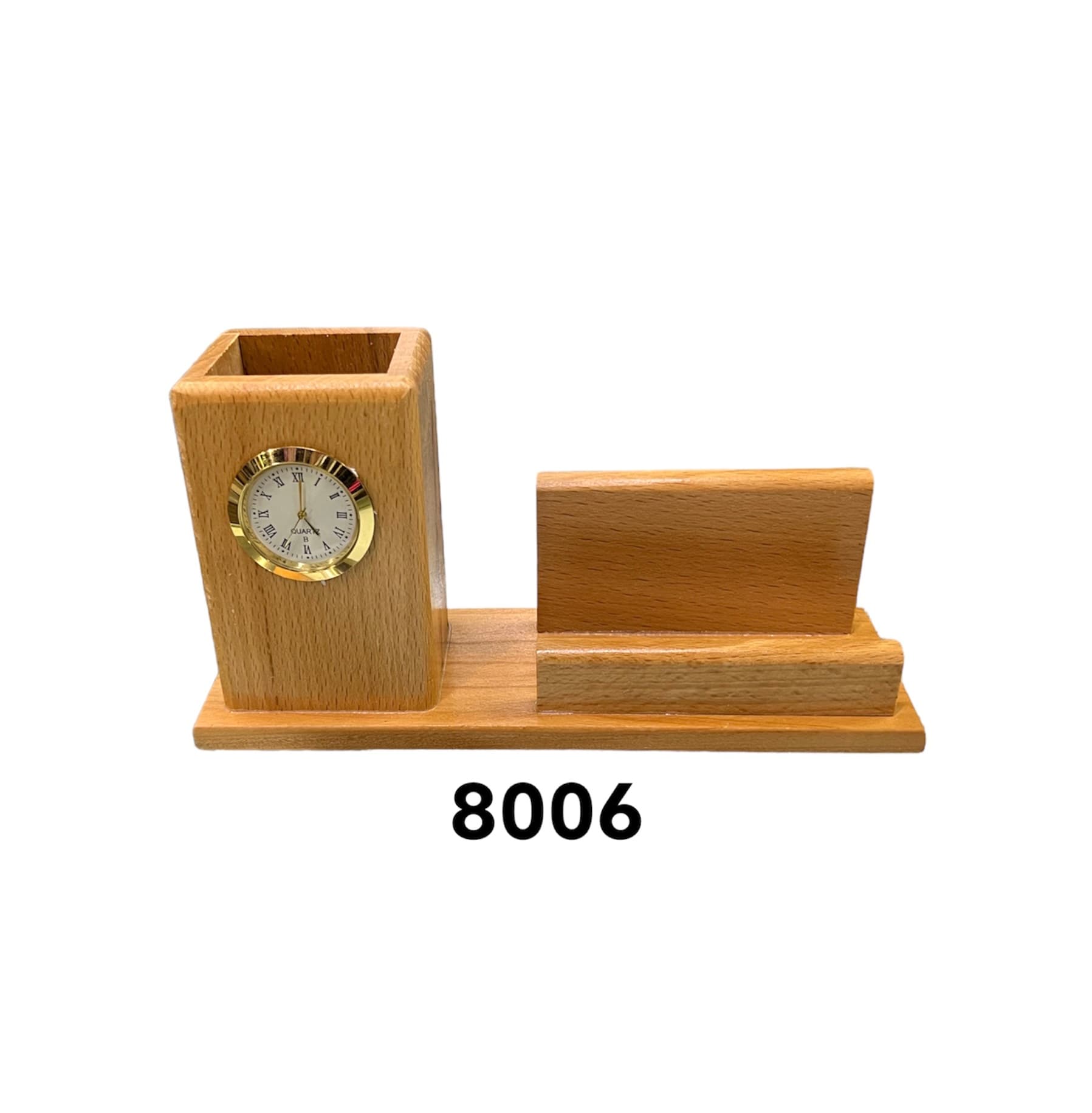 Wooden Pen Stand 8006