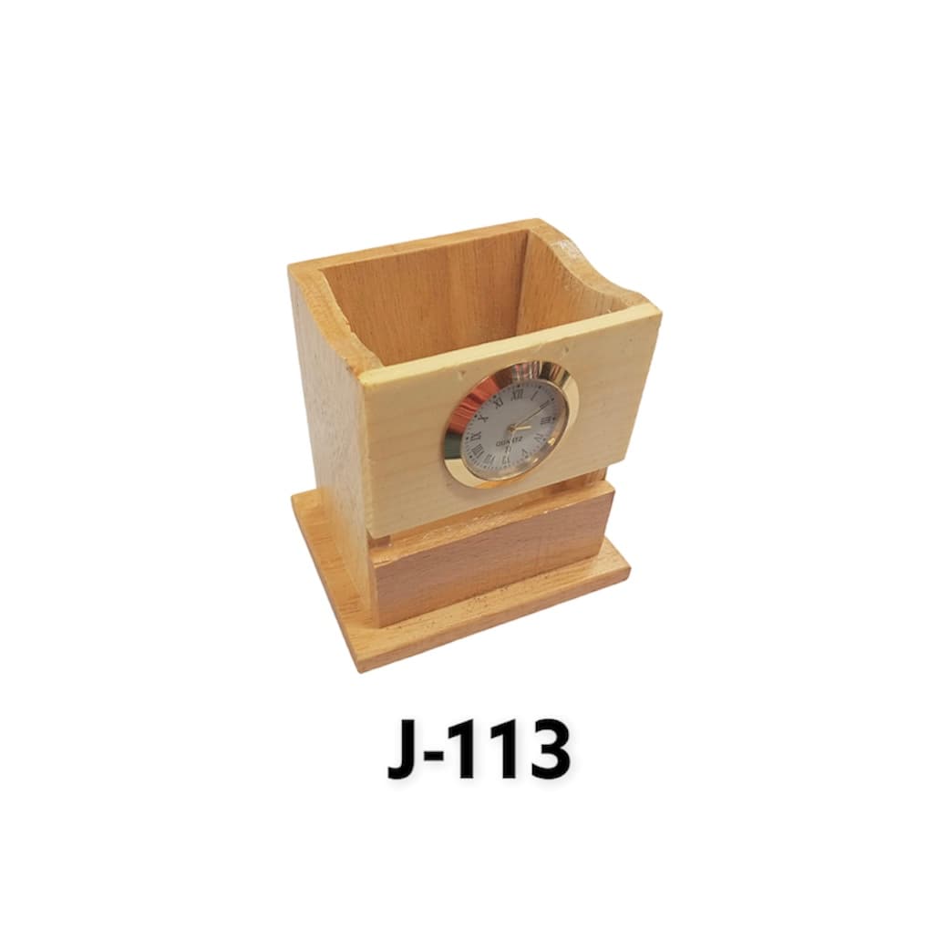 Wooden Pen Stand J 113